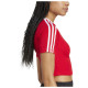 Adidas Γυναικεία κοντομάνικη μπλούζα 3-Stripes Baby Tee